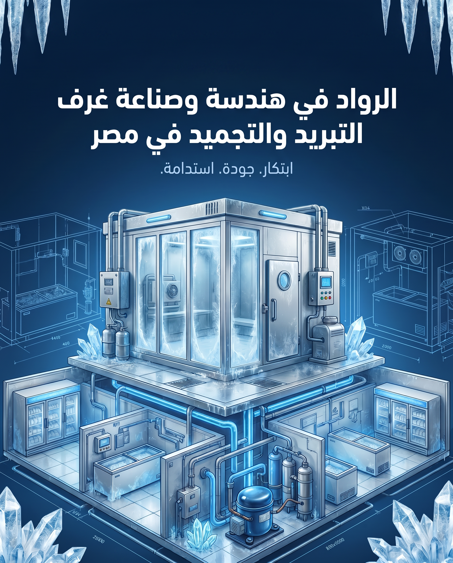 الفتح لغرف التبريد